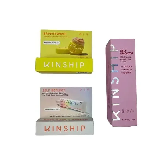 Kinship - Beauty Bundle, Moisturizing, Resurfacing, Brightening & Sunscreen